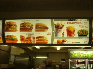 ドイツのマクド
