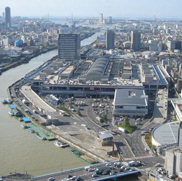 卸売り市場鳥瞰図